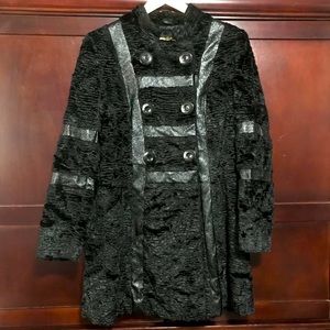 Designer Dorinda Clark Cole Coat sz sm